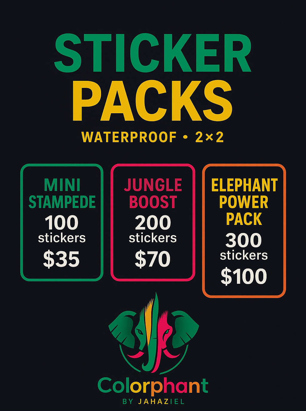 Stickers Redondos -2x2