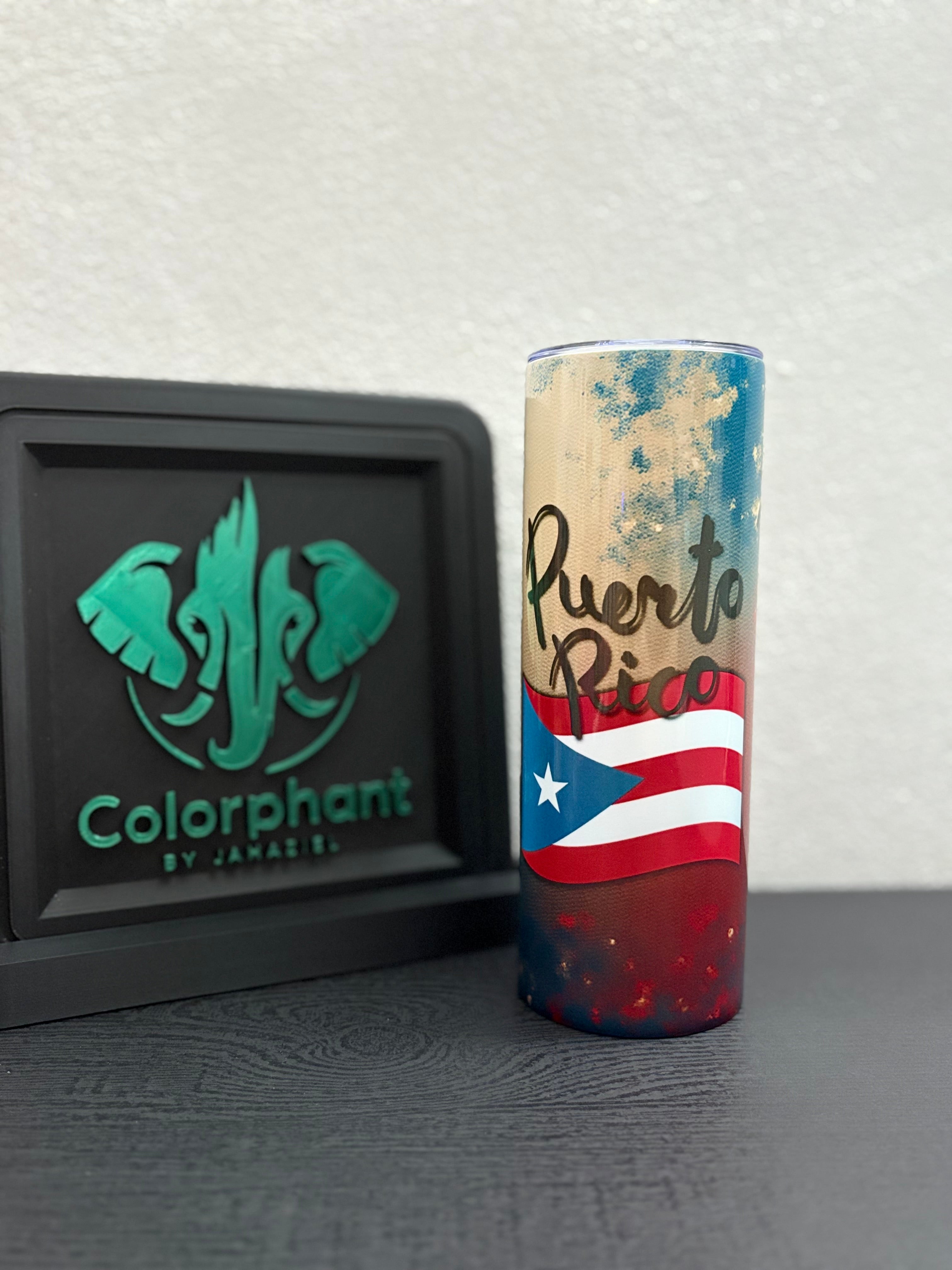 🇵🇷 Edición Arte Boricua - Tumbler 20 oz