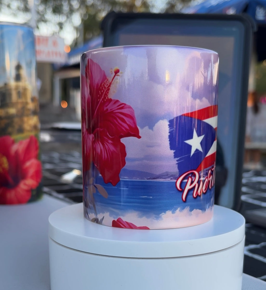 Taza Boricua – Colección Café & Caribe