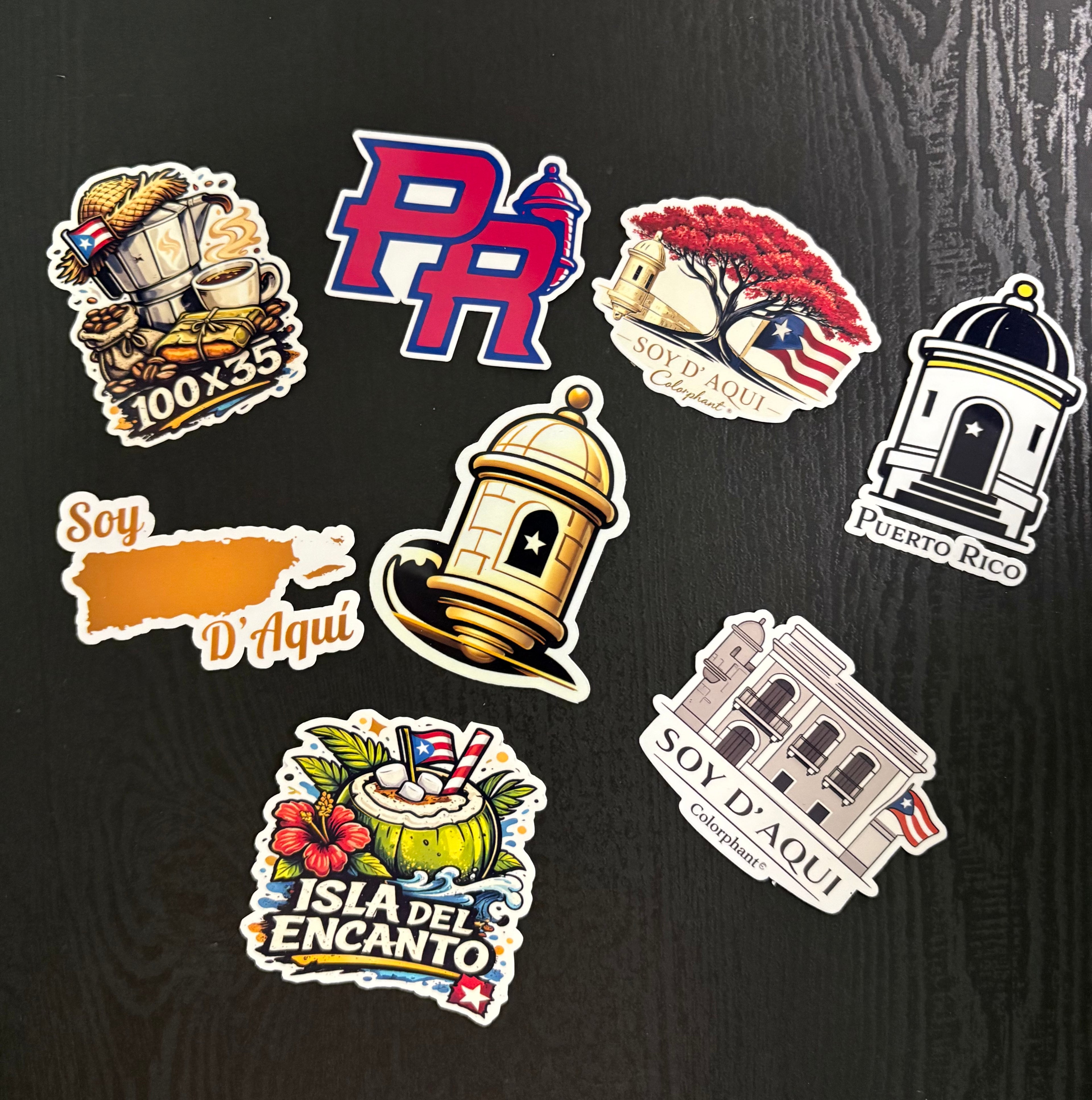 Combo Boricua 🇵🇷 5 Stickers